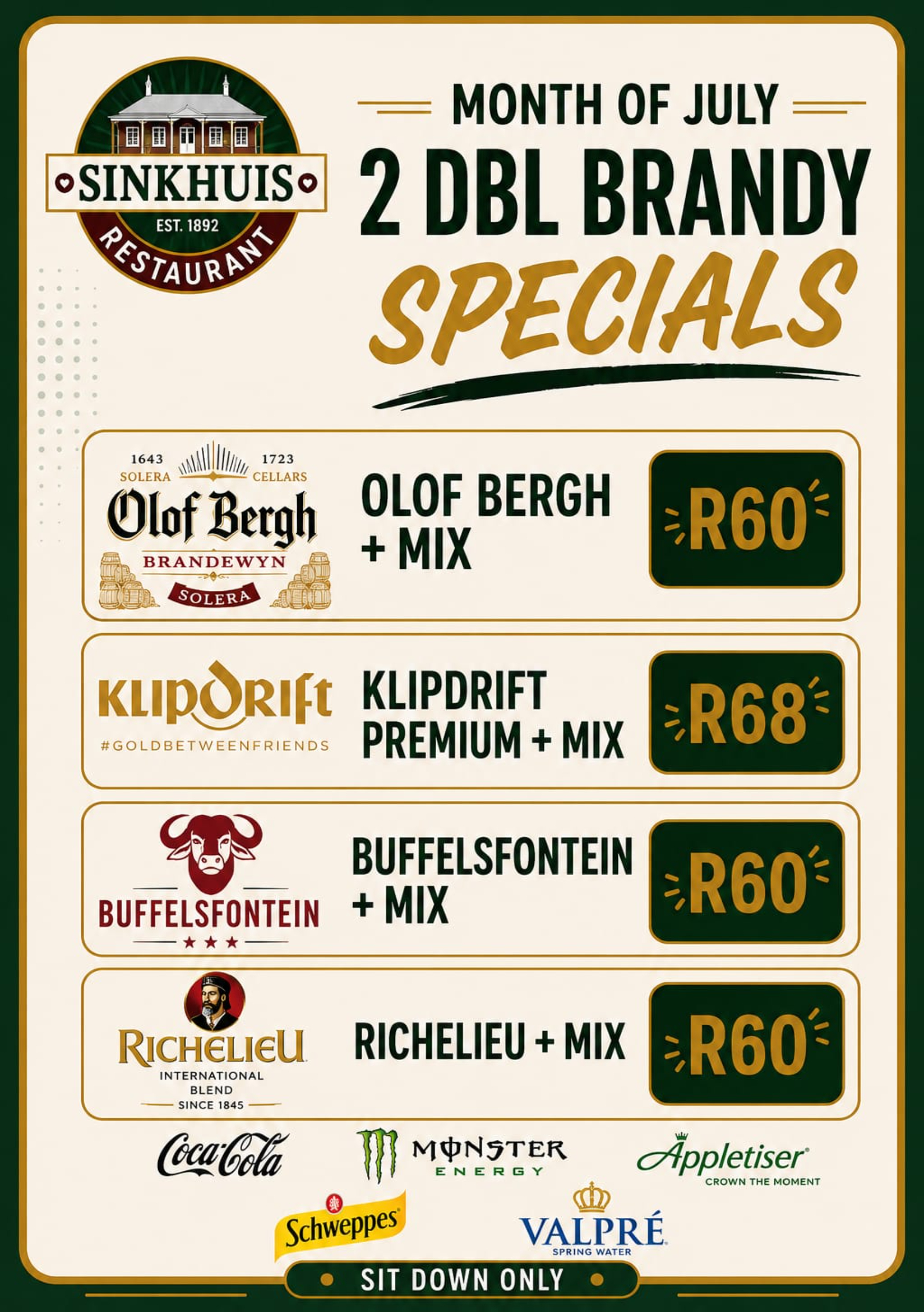 Specials Page